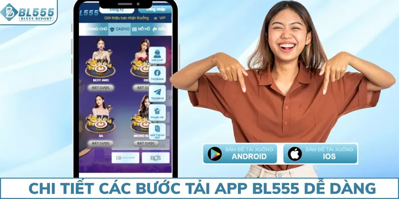 Chi tiết các bước tải app BL555 dễ dàng